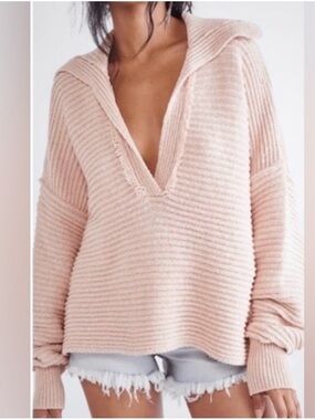 NWT Free People Marlie Pullover Sweater Size XS